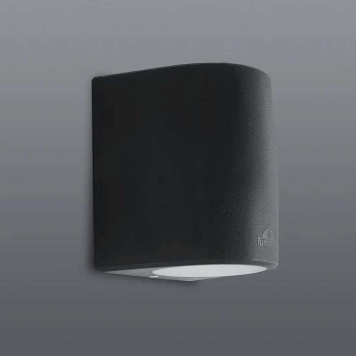 Spazio Marta 160 Up & Down Wall Light - Black