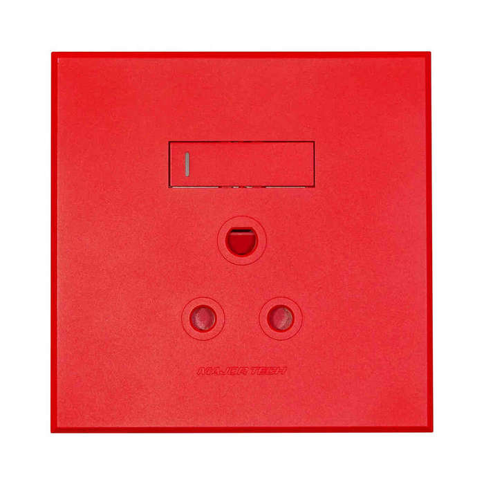 VETi 3 Dedicated RSA Wall Socket 4 x 4 - Red