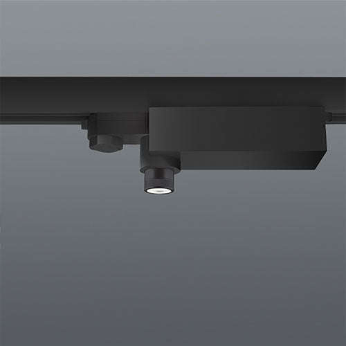 Spazio Emerspot 4 Wire Emergency Track Light - Black