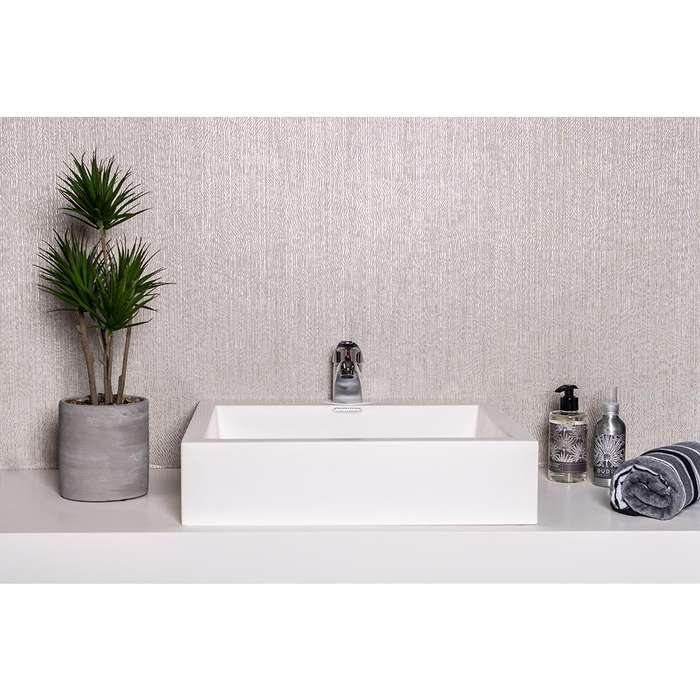 Crystallite Stone D-Cube Basin Large