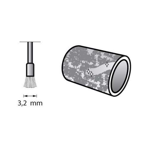 Dremel Brass Brush 537 3.2mm