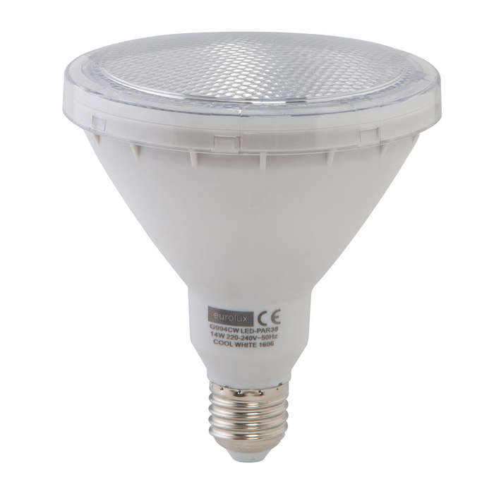 Eurolux LED Colour Reflector Bulb PAR38 E27 14W 920lm 4000K