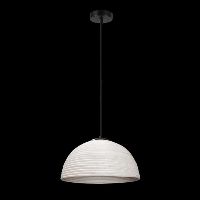 K. Light Small Rattan Tube Pendant E27 40W