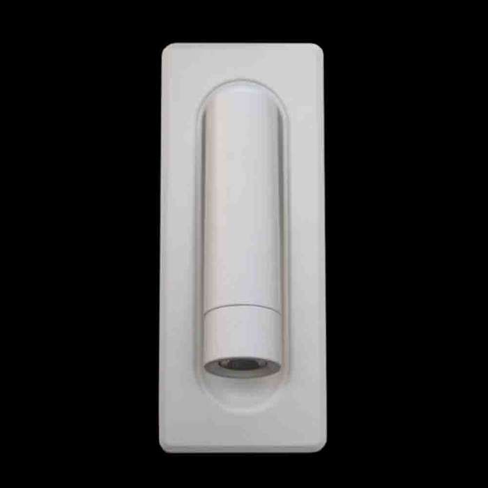 K. Light LED Recessed Wall Reading Light 3W - White