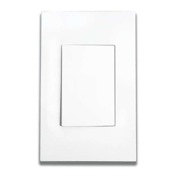 Onesto Matrix 1 Lever 1-Way Large Light Switch 4 x 2