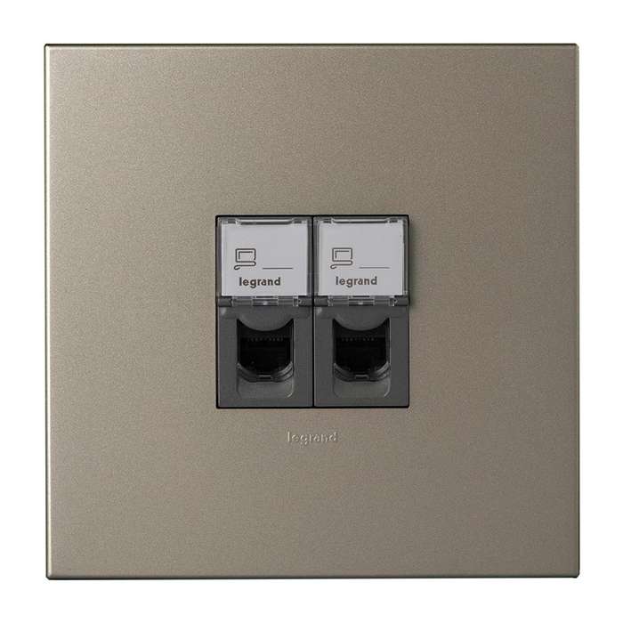 Legrand Arteor Double Network Socket  4 x 4
