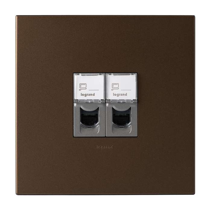 Legrand Arteor Double Network Socket  4 x 4