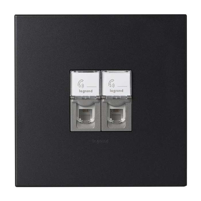 Legrand Arteor Double Telephone Socket 4 x 4