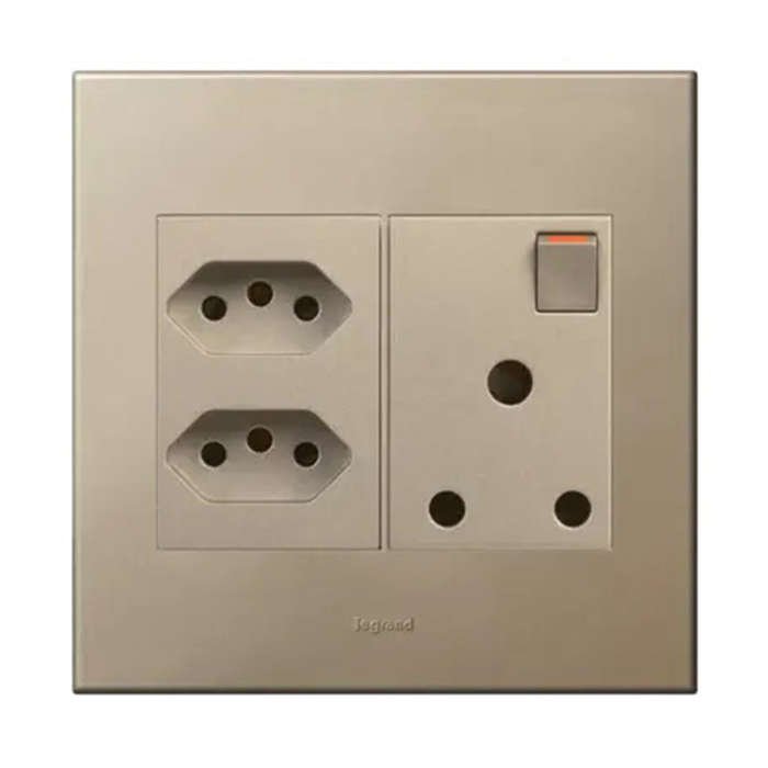 Legrand Arteor RSA 2 Slimline Socket 4 x 4