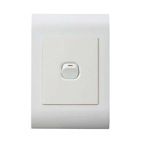 Lesco Pipelli 1 Lever 1-Way Light Switch 4 x 2