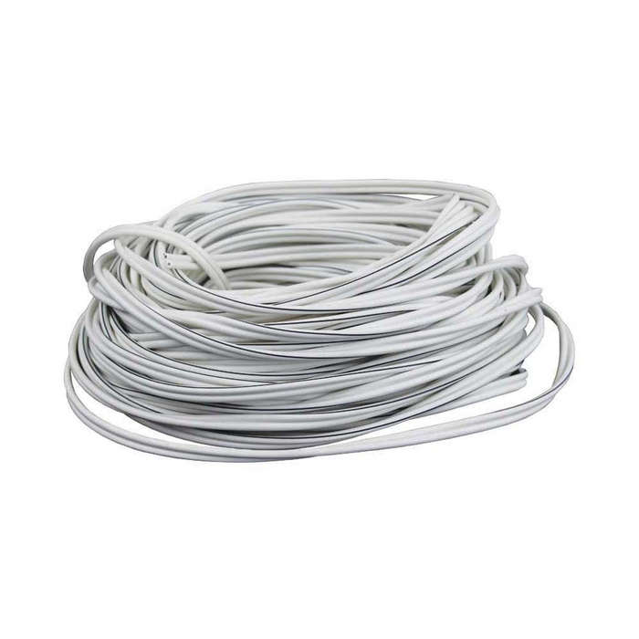 Tradeprice Ripcord Cable 0.5mm | 5 to 100m - White