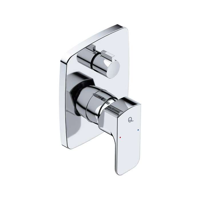 LIQUIDRed Valour Concealed Bath Mixer Tap - Chrome