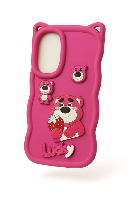 Cute 3D Cartoon Silicone Phone Case Cover Compatible with Huawei Y73