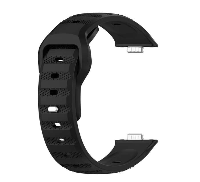 Silicone Strap for Huawei Fit 3 - Dot Pattern with Reverse Buckle Accessory