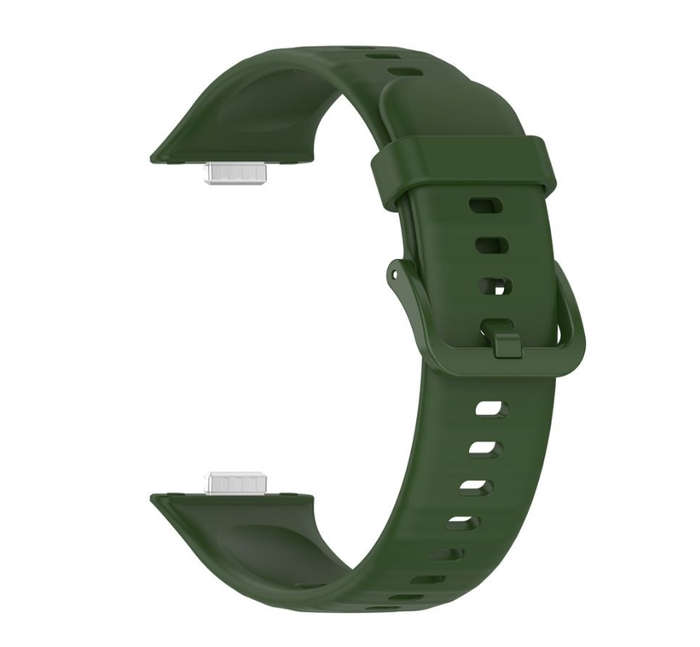 Silicone Strap for Huawei Watch Fit 3 - Durable Band with Matching Buckle