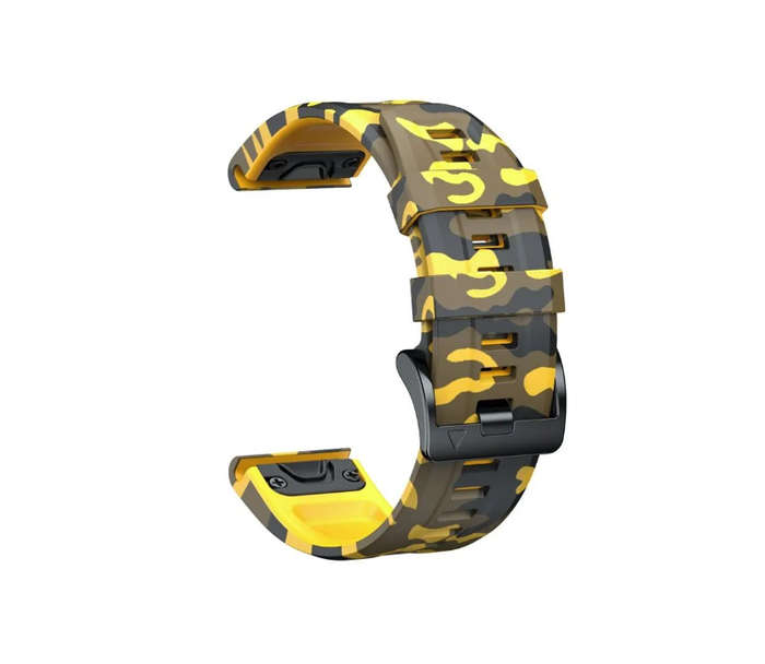 Quick Fit Silicone Strap For Garmin Fenix 5/6/7 Forerunner 955 22mm