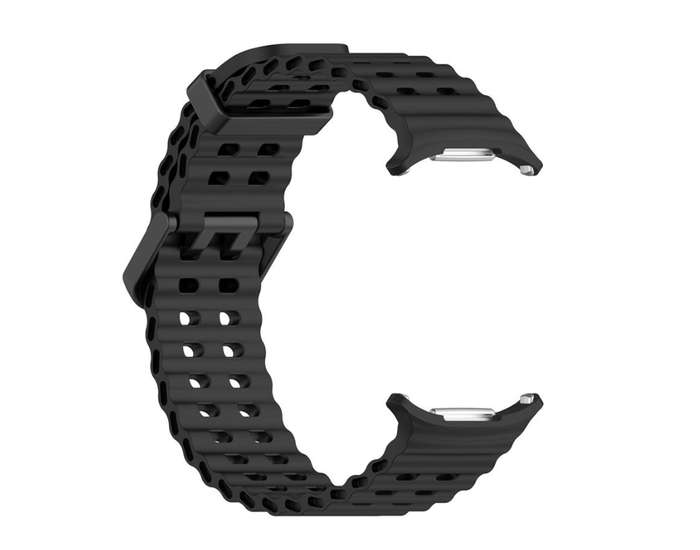Marine Silicone Strap for Samsung Galaxy Watch 7 Ultra 47mm