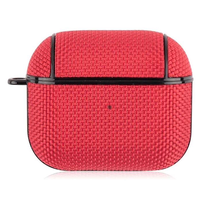 Nylon Armour Case Compatible with Earpods Pro and Pro 2 - Red