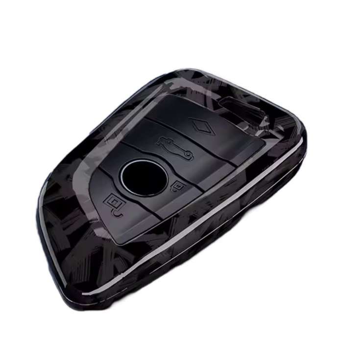 ABS Forged Carbon Fibre Look Car Key Case Cover