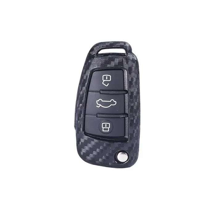Carbon Design Silicone Key Cover Fob Case