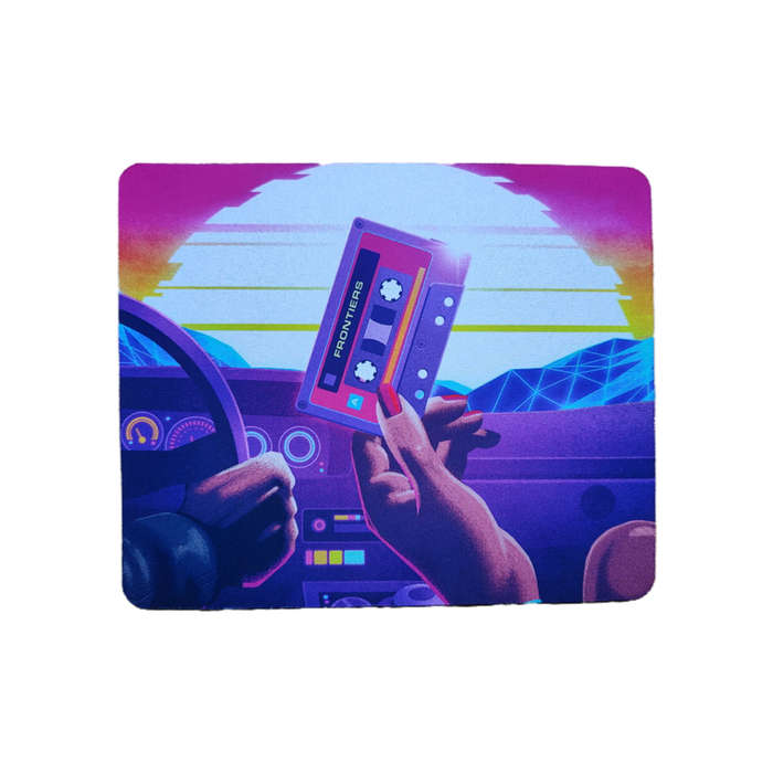 Retro Automotive Design Mouse Pad