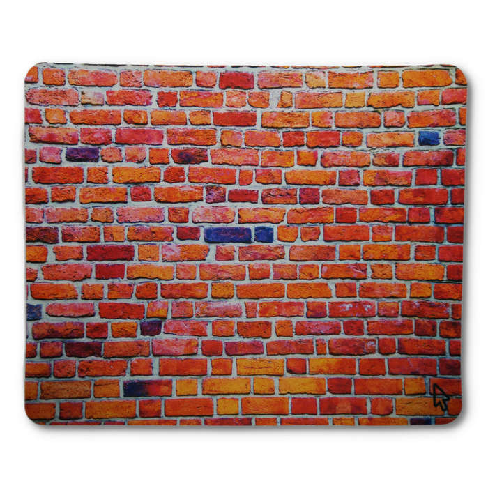 Brick Wall Design Mouse Pad