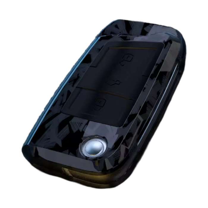 ABS Forged Carbon Fibre Look Car Key Case Cover