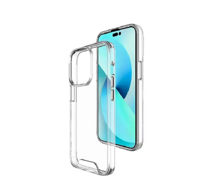 iPhone 14 Pro Space Transparent Hard Back Case Cover