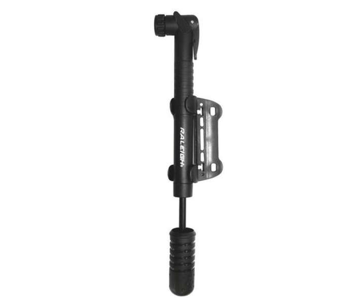 RALEIGH Mini Hand Pump: Light, Durable, Fits Schrader & Presta Valves
