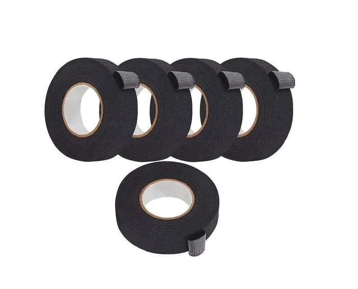 Flannel Tape Electrical Wire Harness & Soundproofing 10m 5-Pack