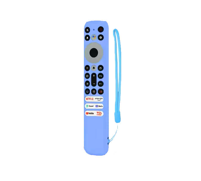 TCL RC902V Silicone Remote Cover - Durable Protective Sleeve for TCL RC902V
