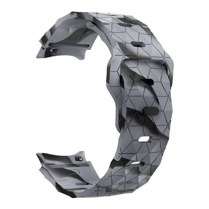 Football Pattern Silicone Band for Samsung Galaxy Watch 4, 5, 6 and 7