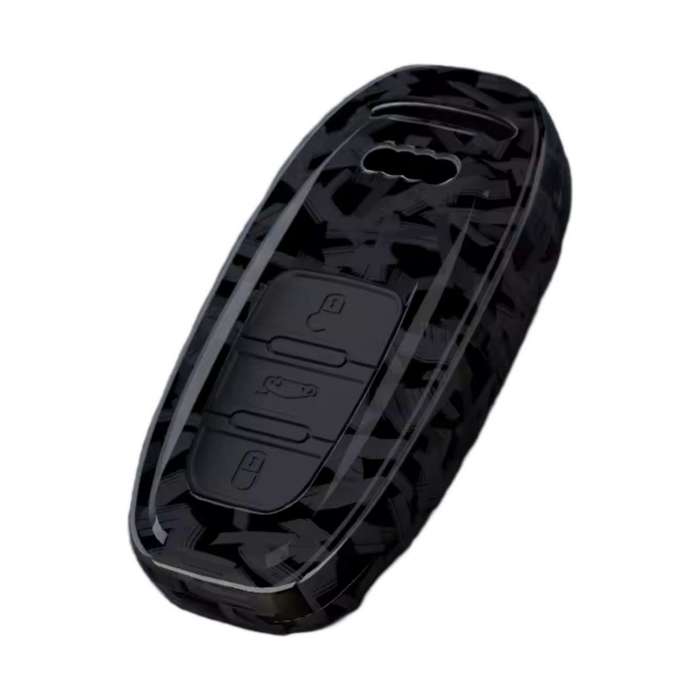ABS Forged Carbon Fibre Look Car Key Case Cover