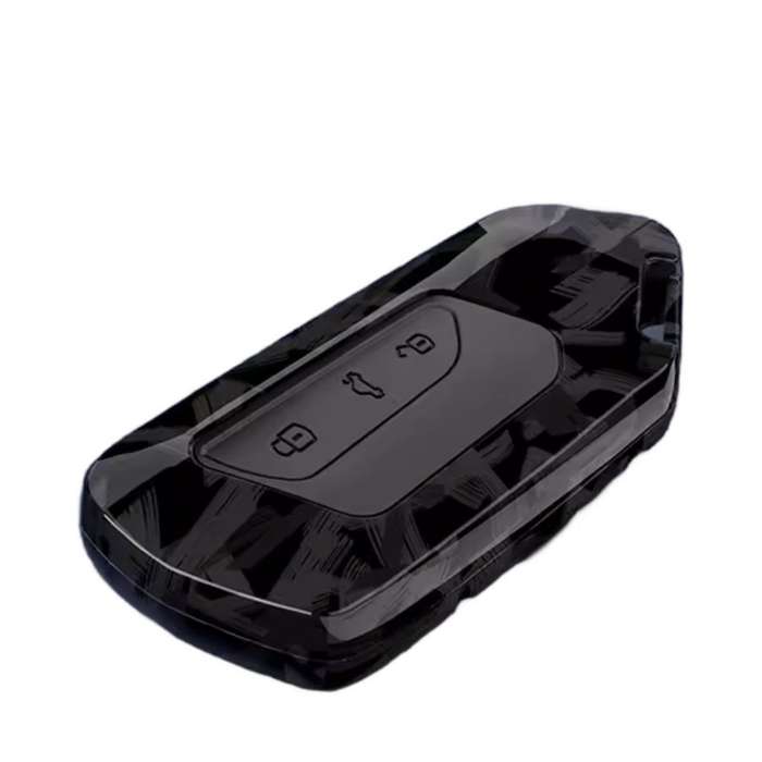 ABS Forged Carbon Fibre Look Car Key Case Cover