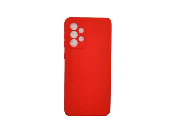 Silicone Back Cover for Samsung Galaxy A33 - Red