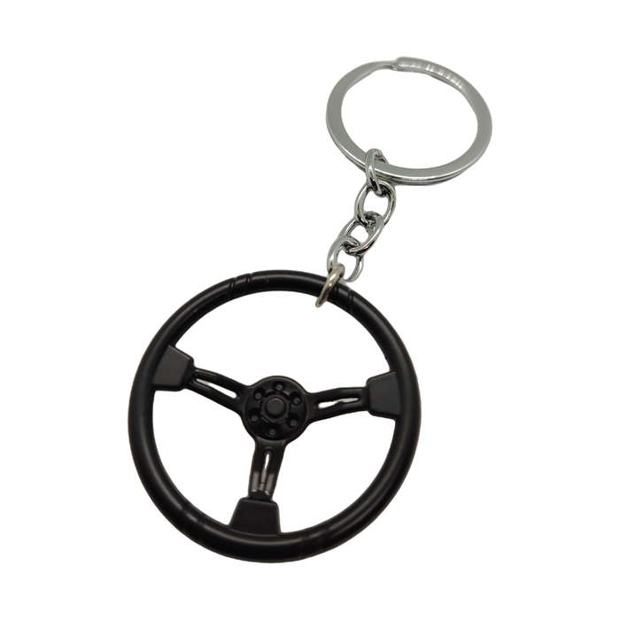 Sport Steering Wheel Automotive Key Chain