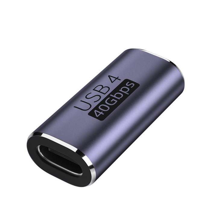40Gbps USB 4.0 Type C OTG Adapter 5A 100W Female to Female
