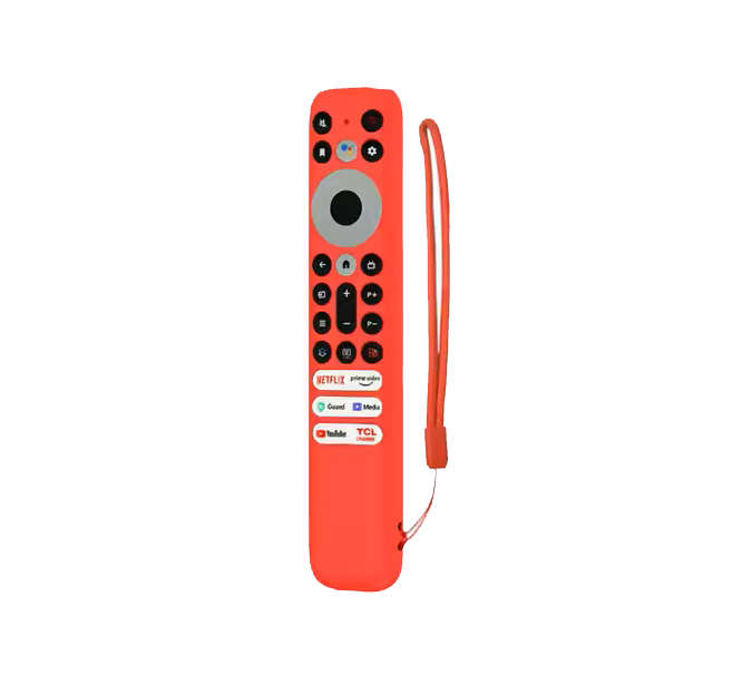 TCL RC902V Silicone Remote Cover - Durable Protective Sleeve for TCL RC902V