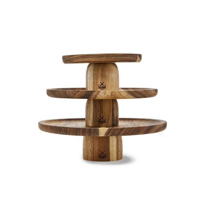 Handcrafted Wooden Cake Stand  Multiple Sizes Available