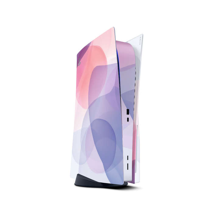 Decal Skin Sticker Compatible with PS5: Soft Pastel Fusion
