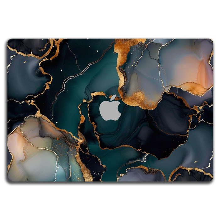 Apple MacBook Decal Skin Sticker: Abstract Deep Marble