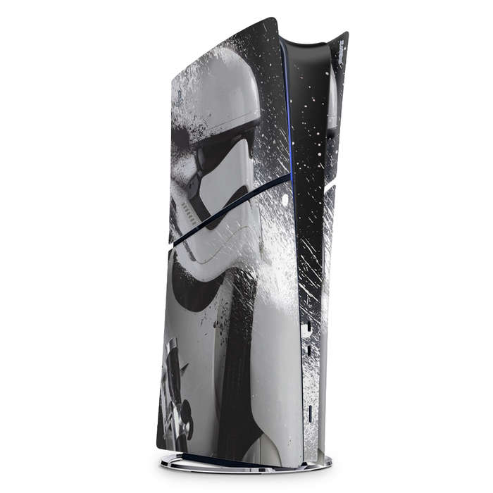 SkinNit Decal Sticker Skin For PS5 Slim Digital : Stormtrooper