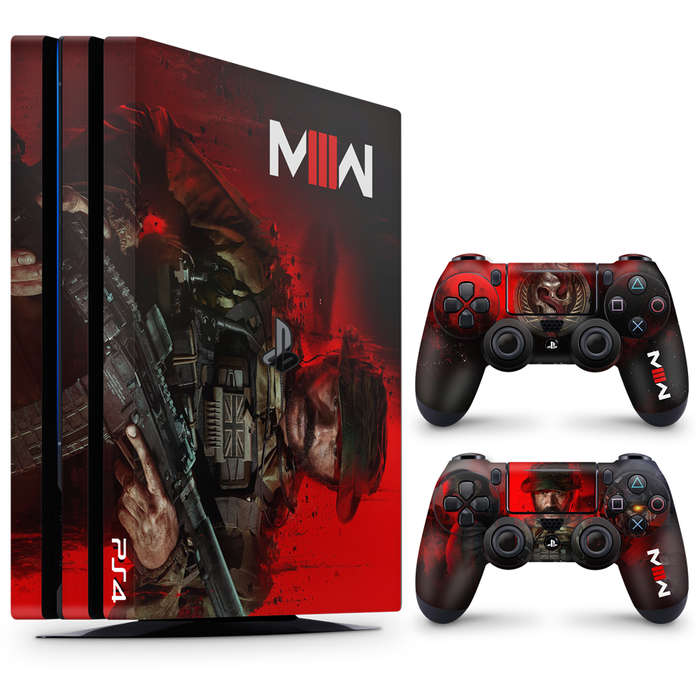 SkinNit Decal Sticker Skin For PS4 Pro: Modern Warfare III