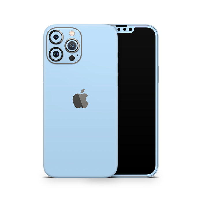 SkinNit Decal Sticker Skin Apple iPhone 13 Pro Max Pastel Blue (Decal Skin)