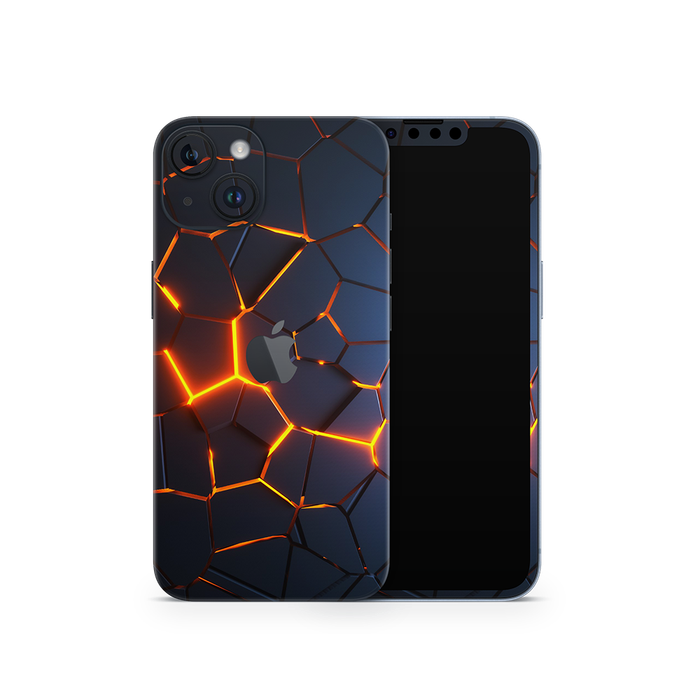 SkinNit Decal Sticker Skin Apple iPhone 14 Premium Lava (Decal Skin)