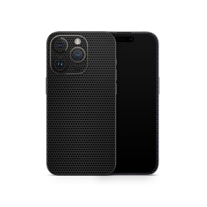 SkinNit Decal Sticker Skin Apple iPhone 15 Pro Max Matrix Black