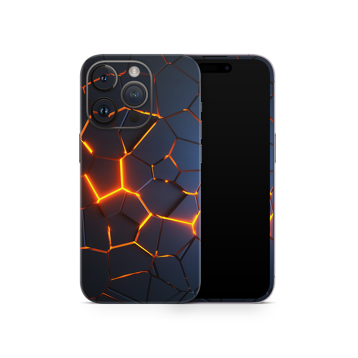 SkinNit Decal Sticker Skin Apple iPhone 14 Pro Max Premium Lava (Decal Skin)