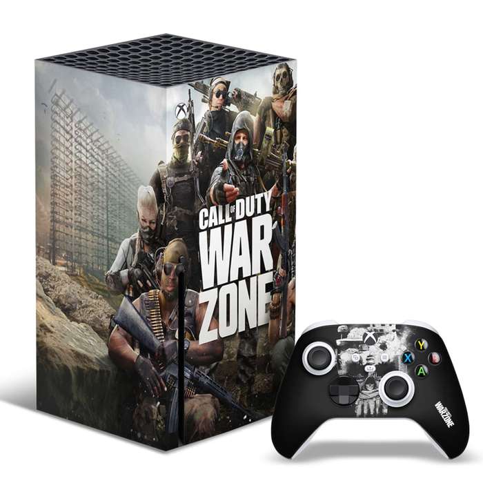SkinNit Decal Sticker Skin For Xbox Series X: Warzone
