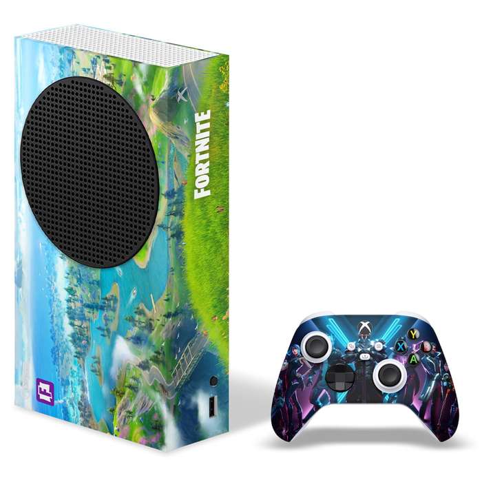 SkinNit Decal Sticker Skin For Xbox Series S: Fortnite