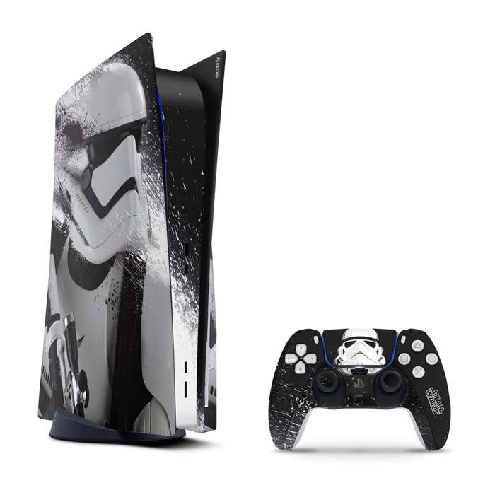SkinNit Decal Sticker Skin For PS5: Stormtrooper